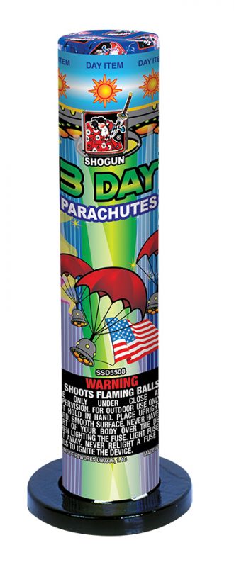 3 DAY PARACHUTES